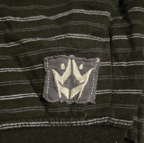 Rusty black & gray thick kids hoodie szS - Picture 5 of 5